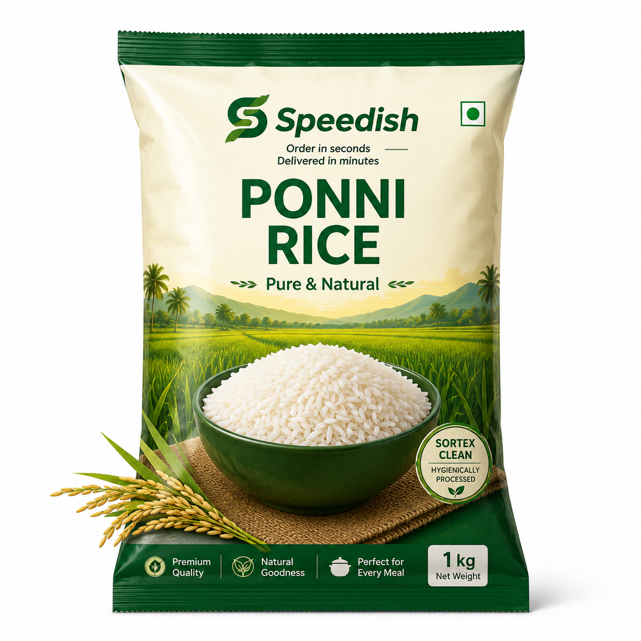 Ponni Boiled Rice 1 kg