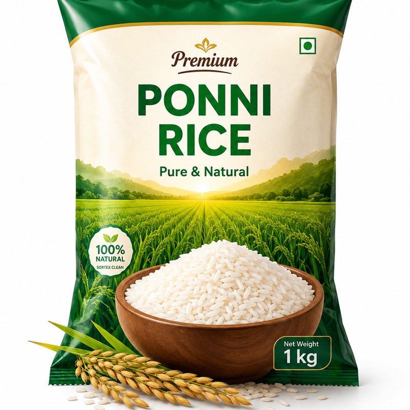 Ponni Boiled Rice 1 kg